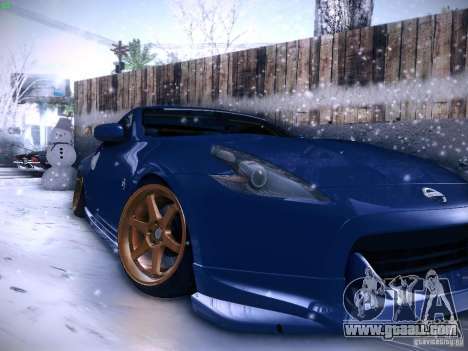 Nissan 370z for GTA San Andreas