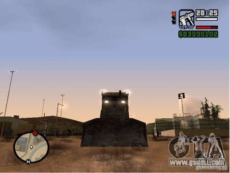 Bulldozer T 130 for GTA San Andreas
