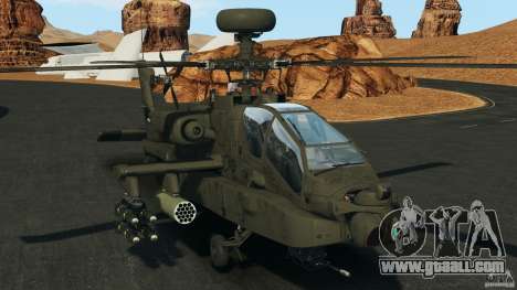 Boeing AH-64 Longbow Apache v1.1 for GTA 4