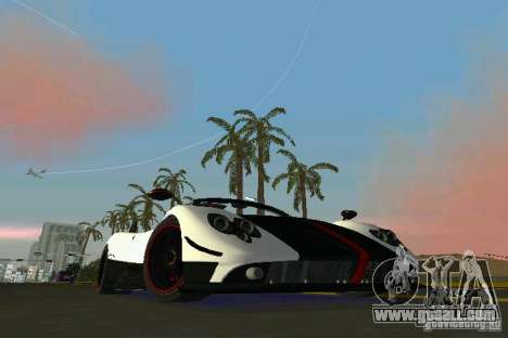 Pagani Zonda Cinque Roadster 2010 for GTA Vice City