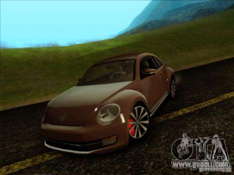 Volkswagen Beetle Turbo 2012 for GTA San Andreas