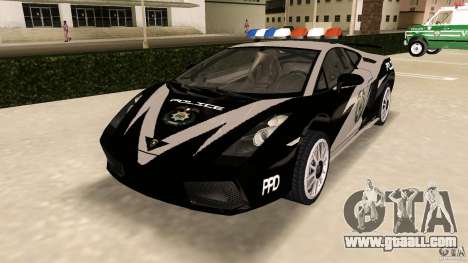 Lamborghini Gallardo Police for GTA Vice City