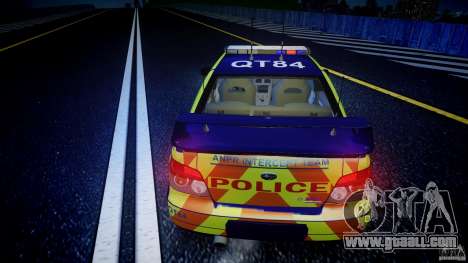 Subaru Impreza WRX Police [ELS] for GTA 4
