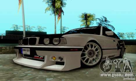 BMW E34 540i Tunable for GTA San Andreas