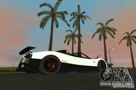 Pagani Zonda Cinque Roadster 2010 for GTA Vice City