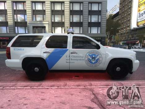 Chevrolet Tahoe Homeland Security for GTA 4
