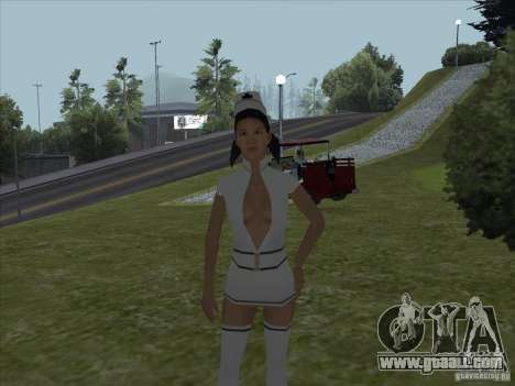 Nude Mod for girlfriends for GTA San Andreas