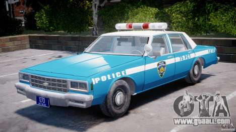 Chevrolet Impala Police 1983 v2.0 for GTA 4