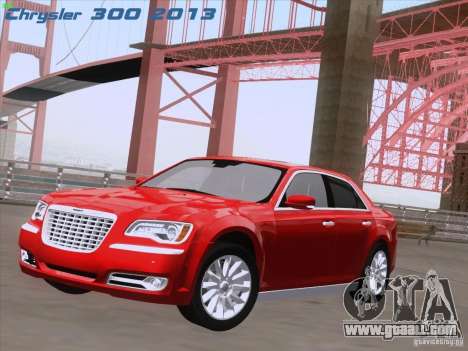Chrysler 300 Limited 2013 for GTA San Andreas
