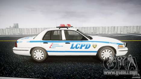 Ford Crown Victoria Police Department 2008 LCPD for GTA 4