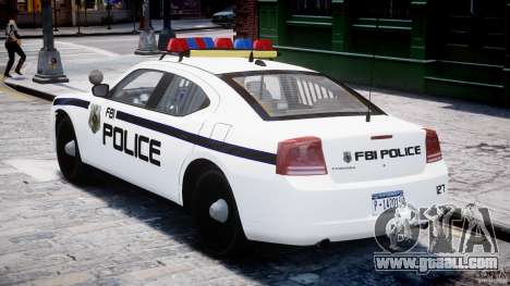 Dodge Charger FBI Police for GTA 4