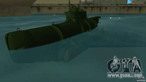 Seehund Midget Submarine skin 1 for GTA Vice City