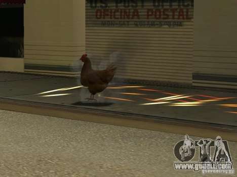 Chicken patrol for GTA San Andreas