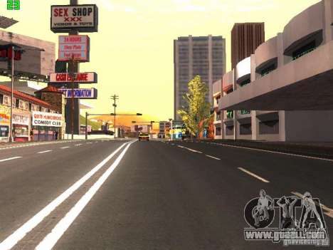 Roads Moscow for GTA San Andreas