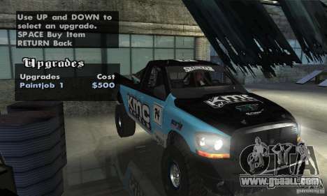 Dodge Power Wagon Paintjobs Pack 2 for GTA San Andreas