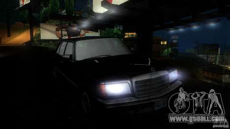 Mercedes Benz 560SEL w126 1990 v1.0 for GTA San Andreas