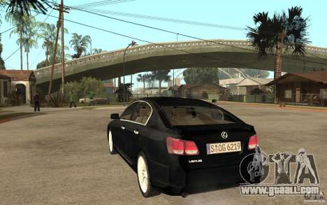 Lexus GS430 2007 for GTA San Andreas