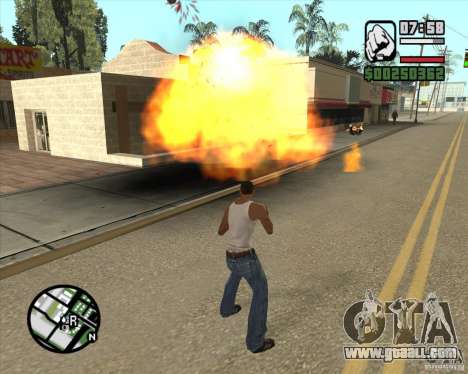 Blast for GTA San Andreas