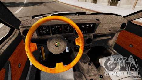 Alfa Romeo GTV6 1986 for GTA 4