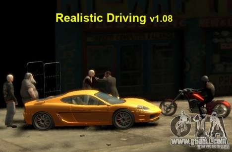 Realistic driving for GTA 4