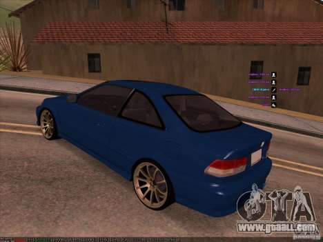 Honda Civic for GTA San Andreas