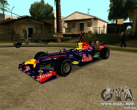 Red Bull RB8 F1 2012 for GTA San Andreas