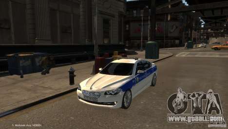 BMW 550i Azeri Police YPX for GTA 4