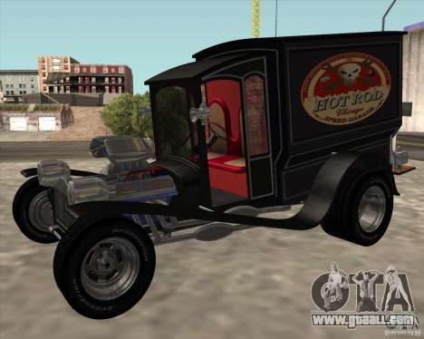 Ford model T 1923 Ice cream truck for GTA San Andreas