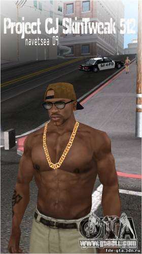 Navetsea Cj Skin Tweak R For Gta San Andreas