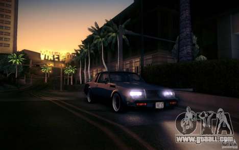 Buick Regal GNX for GTA San Andreas