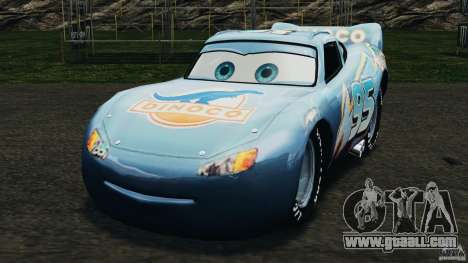 Lightning McQueen Dinoco for GTA 4