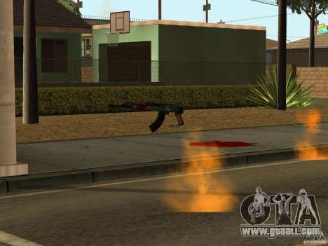 Domestic weapons-version 1.5 for GTA San Andreas