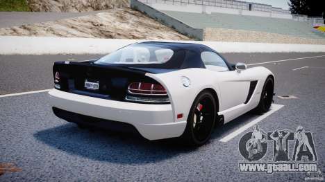 Dodge Viper SRT-10 ACR 2009 v2.0 [EPM] for GTA 4