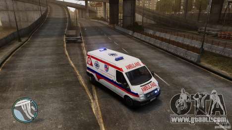 Ford Transit Ambulance for GTA 4