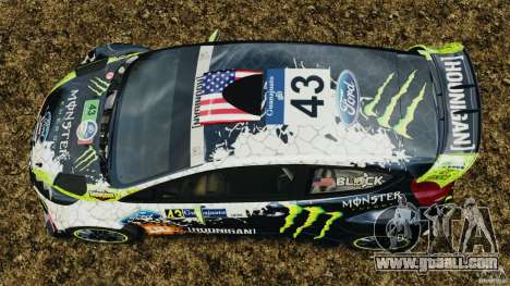 Ford Fiesta RS WRC Gymkhana v1.0 for GTA 4