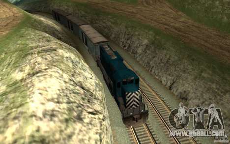San Andreas Beta Train Mod for GTA San Andreas