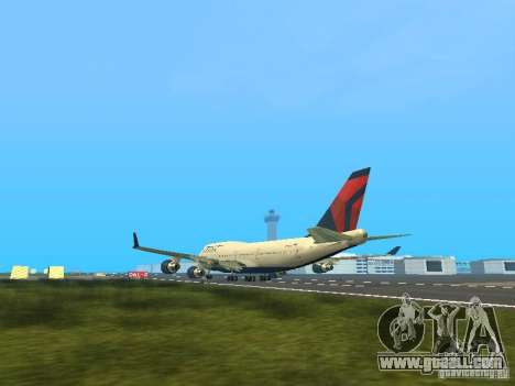 Boeing 747-400 Delta Airlines for GTA San Andreas