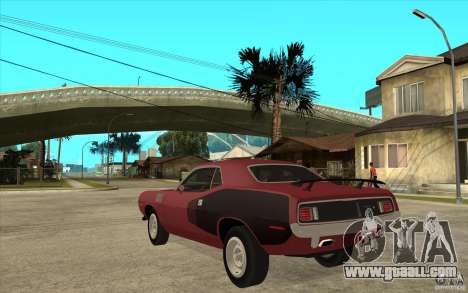 Plymouth Cuda 426 for GTA San Andreas