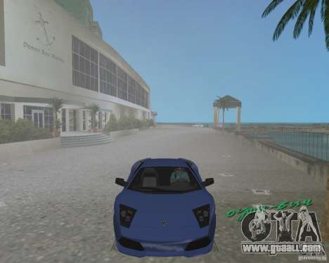 Lamborghini Murcielago LP640 for GTA Vice City
