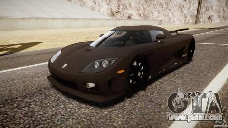 Koenigsegg CCXR Edition for GTA 4