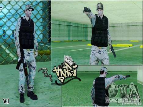 Army Soldier Skin for GTA San Andreas
