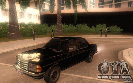 Mercedes Benz 280 CE W123 1986 for GTA San Andreas