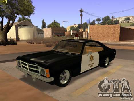 Chevrolet Opala Police for GTA San Andreas