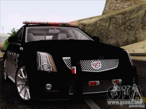 Cadillac CTS-V Police Car for GTA San Andreas