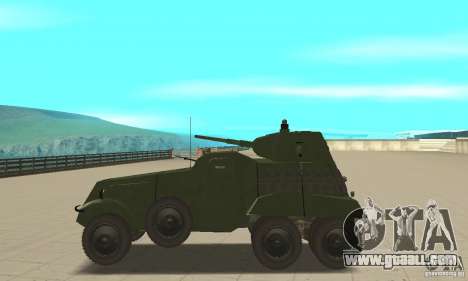 BTR BA-11 for GTA San Andreas