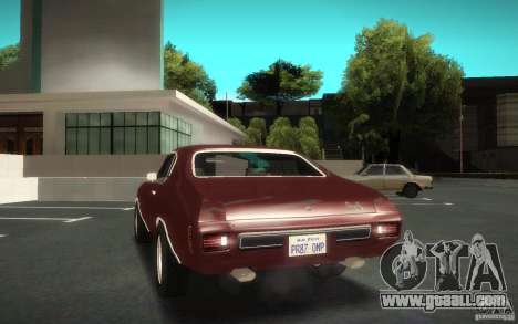 Chevrolet Chevelle SS for GTA San Andreas