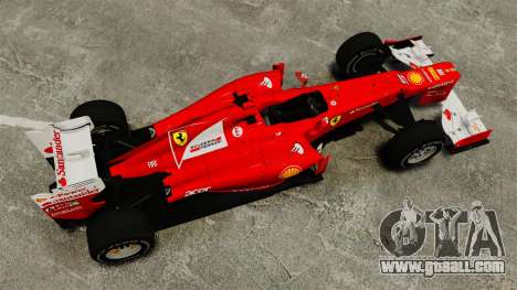 Ferrari F2012 for GTA 4