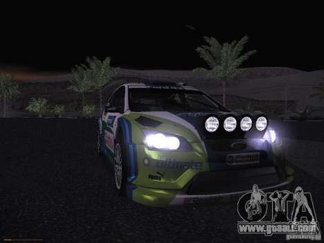 Ford Focus RS WRC 2006 for GTA San Andreas