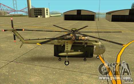 Sikorsky CH-54 Tarhe for GTA San Andreas