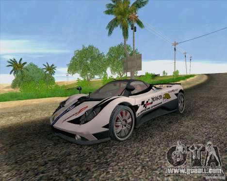 Pagani Zonda F v2 for GTA San Andreas